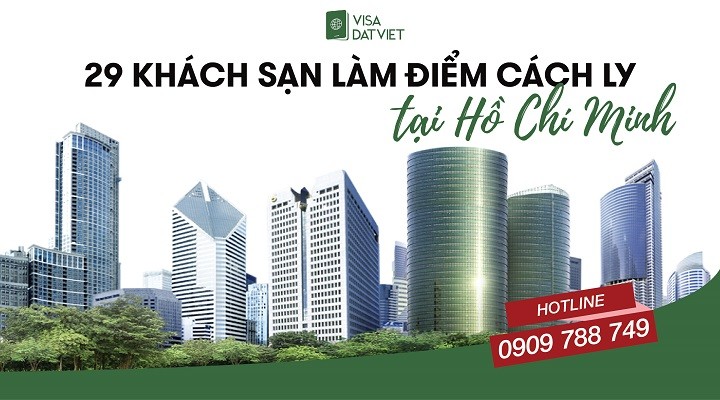 29 Khách Sạn Làm Điểm Cách Ly Tại Hồ Chí Minh